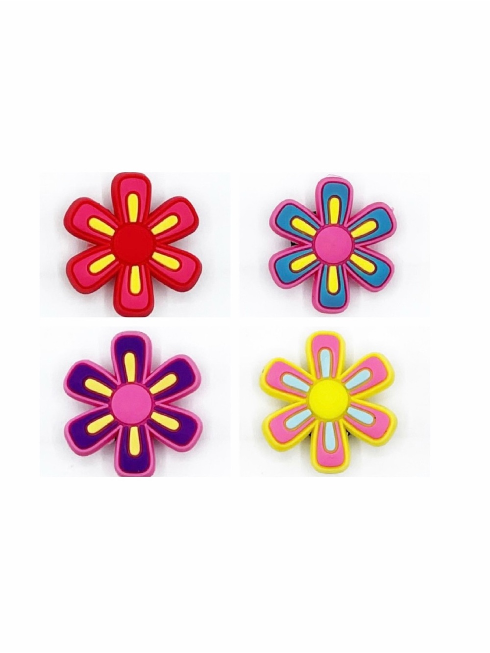 Flower Shoe Charms for Crocs Shoes